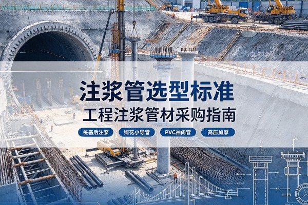 乌海注浆管选型标准