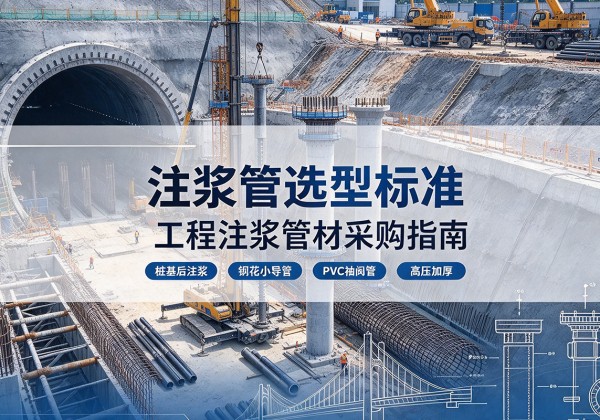 乌海注浆管选型标准